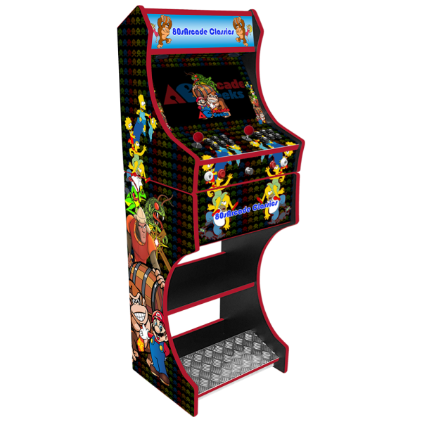 2 Player Arcade Machine - 80s Arcade Classic Theme